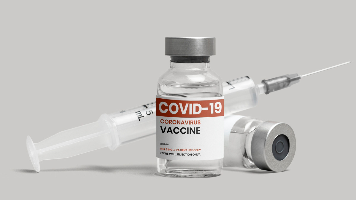 Covid Vaccine & Syringe