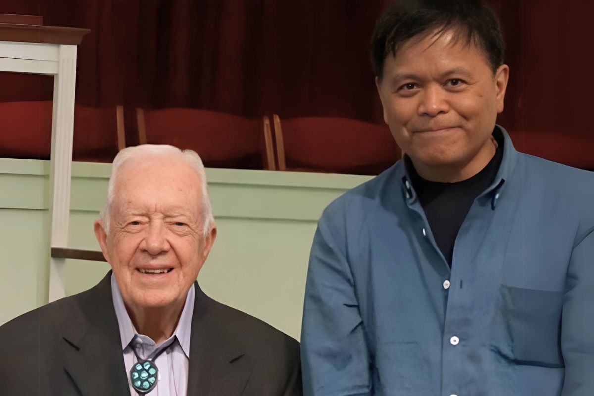 Jimmy Carter & Emil Guillermo